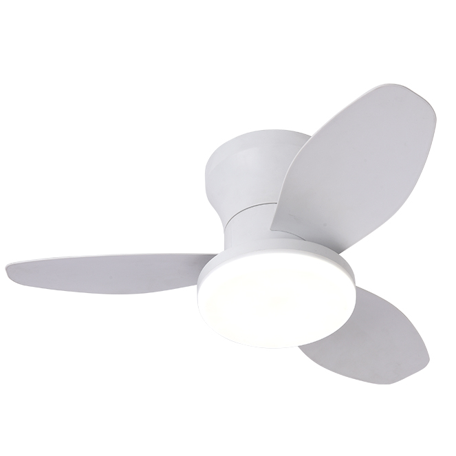 Ventilador DC SFERA negro, 4 aspas retráctiles, 72W LED 3000|4000|6000K, Al.45xD.108/50cm
