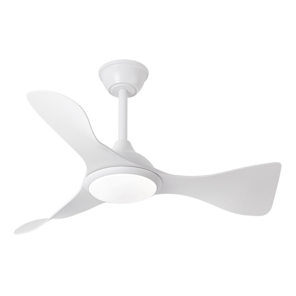 Ventilador Dc Caiman 36w 3600lm Blanco 89d 3asp 6v 3000-4500-6500k Remoto+reg.int+memo+temp